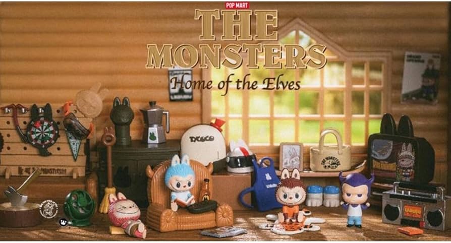Amazon | POP MART THE MONSTERS Home of the Elves シリーズ ABS&PVC