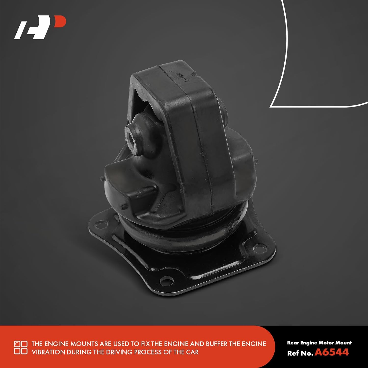 A-Premium 4PCS Engine Motor Mount and Transmission Mount Kit Compatible with Honda Accord 1994-1997 2.2L & Acura CL 1997 2.2L, CL 1998-1999 2.3L, Manual Transmission, Replace# 50840SV4000