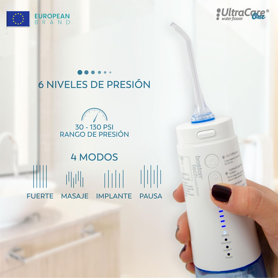 Compra Inteligente: Aquapik® One Irrigador dental + Aquapik® Mini en un Pack | Ahorra y Cuida Tu Salud Bucal en Casa y Viaje |Cubre diferentes necesidades bucales | Cuidado Premium