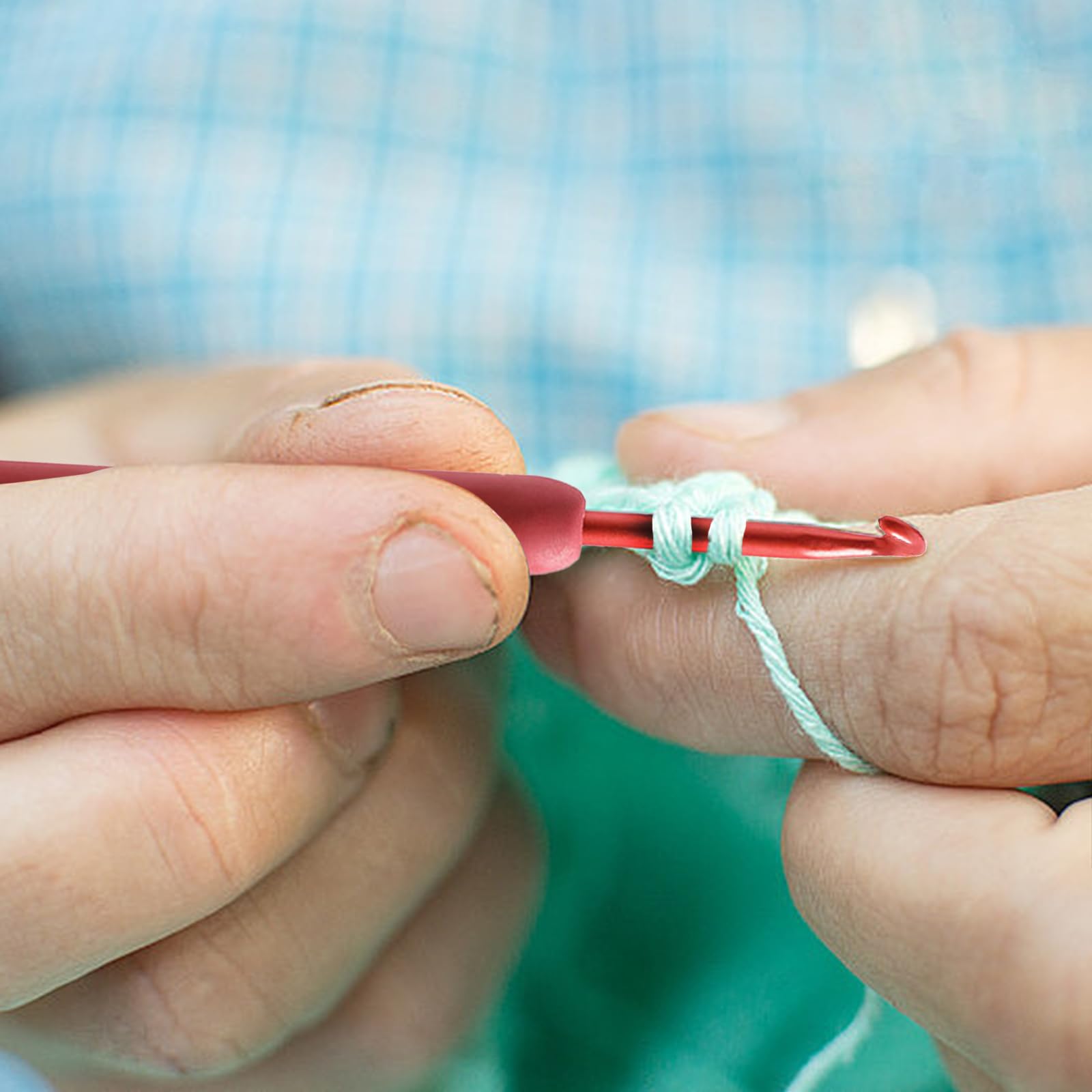 Crochet (lot De 3/9) Avec étui, Aiguilles à Tricoter Lisses, Outil De