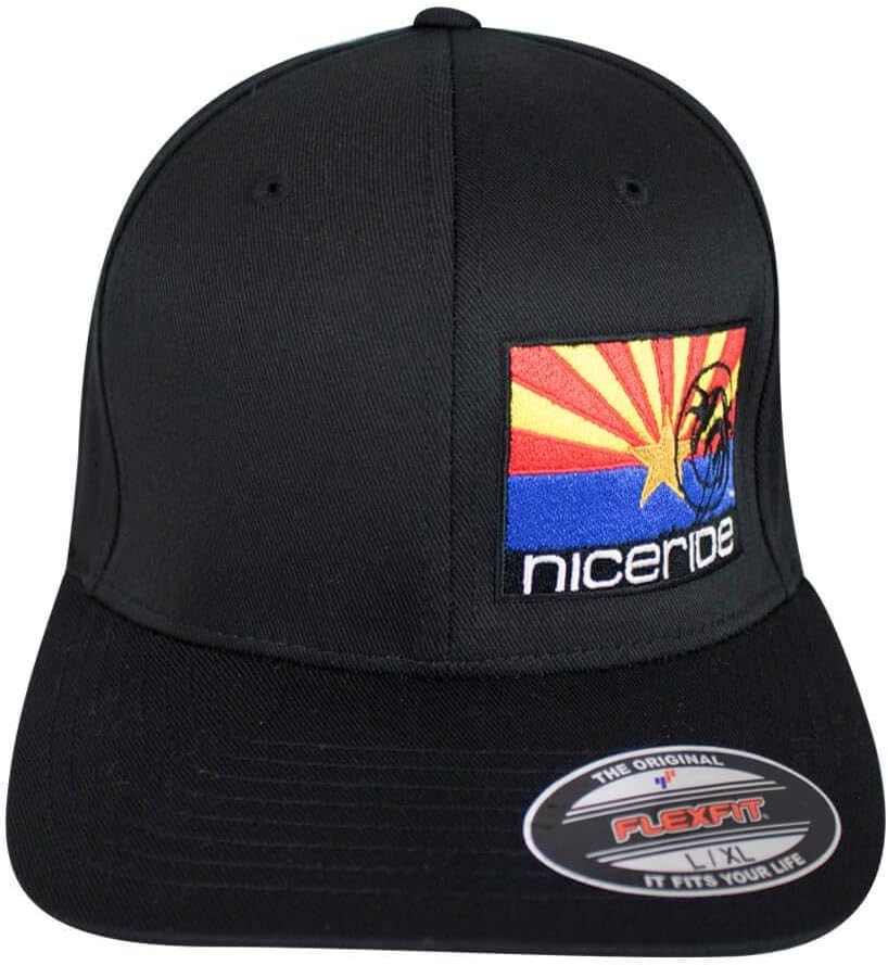 hat Baseball Cap Black Navy Arizona Flag