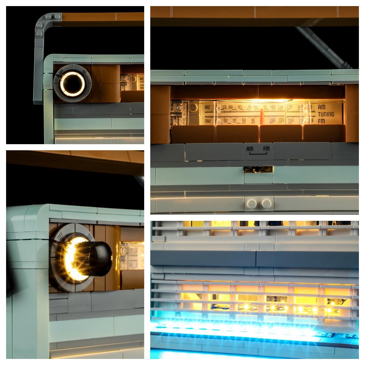 LIGHTAILING Set di Luci per Lego-10334 Radio vintage Modello da Costruire - NON Incluso nel Modello
