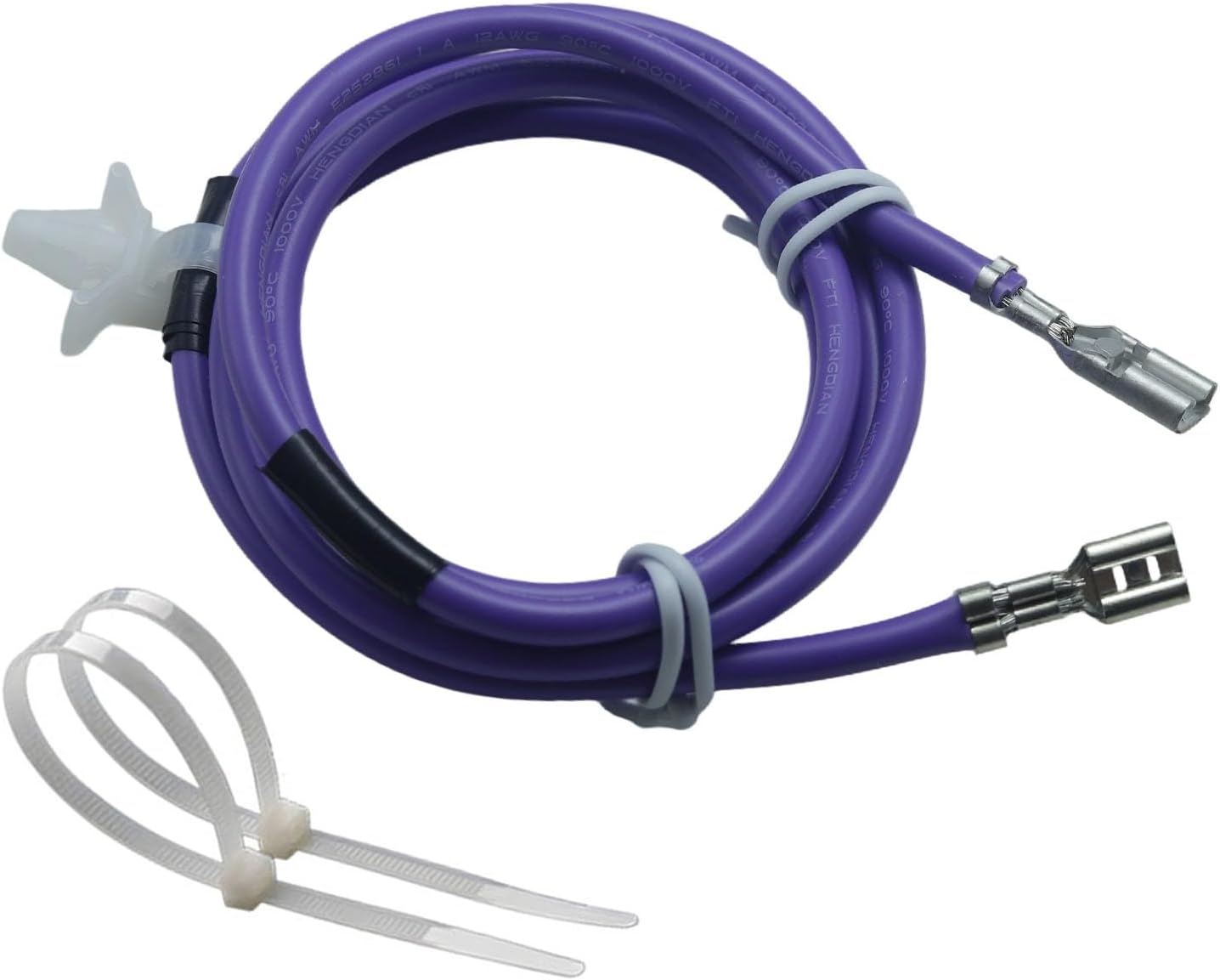 WE49X37037 Dryer Heater Wire Repair Kit Compatible with GE & Hotpoint Dryers Replaces WE49X32946 AP7217217 PS17137283 EAP17137283 For GE WE49X37037 Dryer Heater