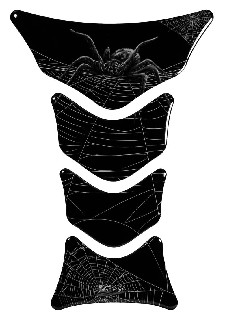 BIKE-label Protège-réservoir 3D pour moto, Autocollants moto, Spider Predator araignée X501442