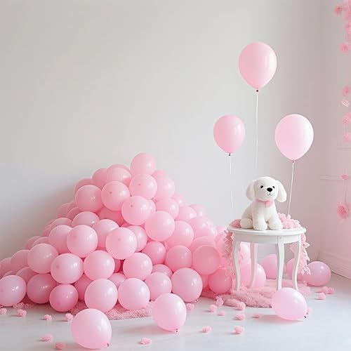 Miniatura 30 de Globos de Colores Surtidos, Kit de Arco de Globos de Látex Arcoíris de 100 piezas de 12 pulgadas, Globos Pastel para Suministros de Fiesta de Feliz