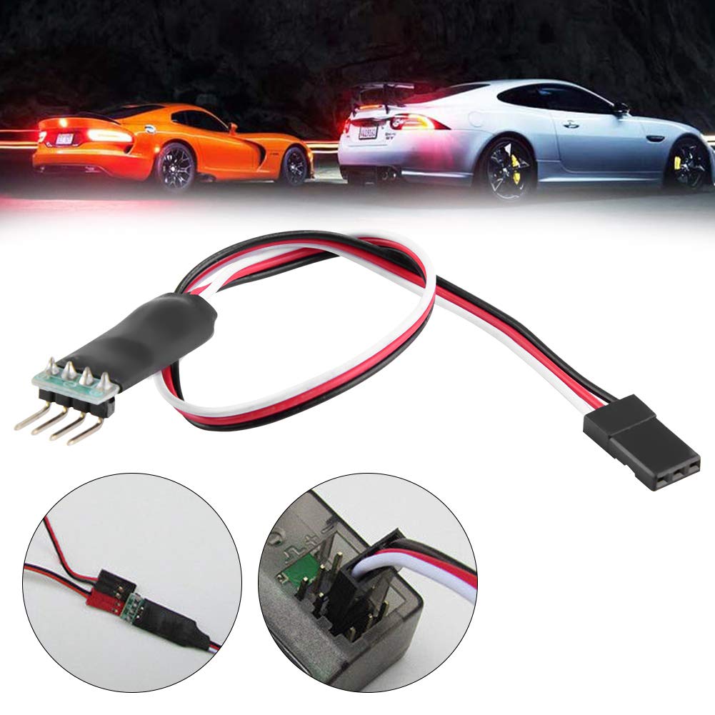 Interrupteur De Lumière RC 3 Canaux – Contrôle à Distance Pour Voitures RC – Kit 3 Pièces Plug & Play