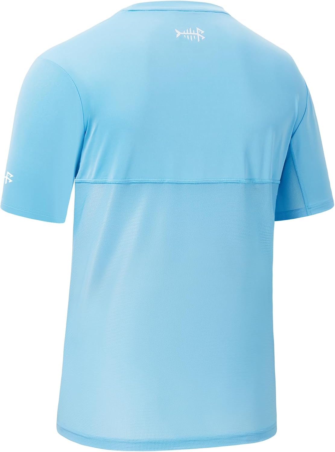 BASSDASH Men’s UPF 50+ Sun Protection Fishing Shirt Short Sleeve UV T-Shirt - Image 3