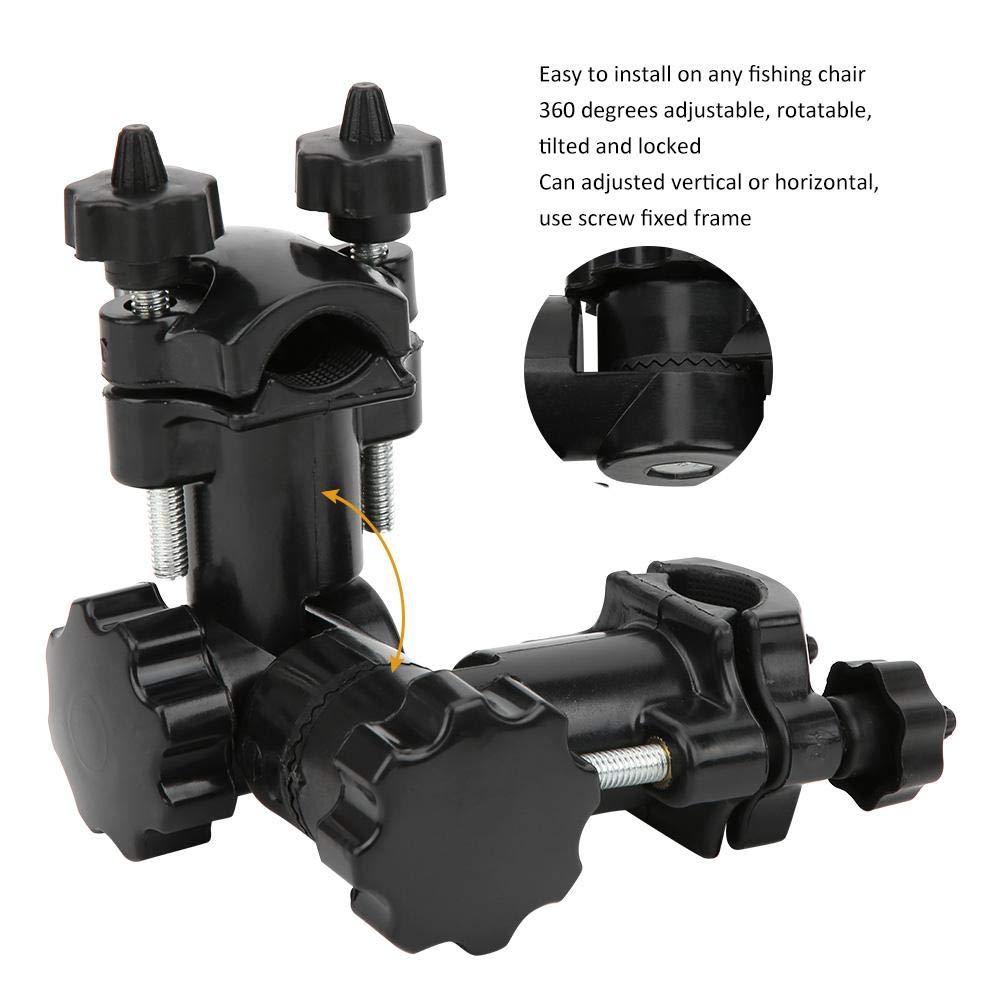 With Clamp Adjustable 360 Degree Rotaton Bcycle Flashlght Holder