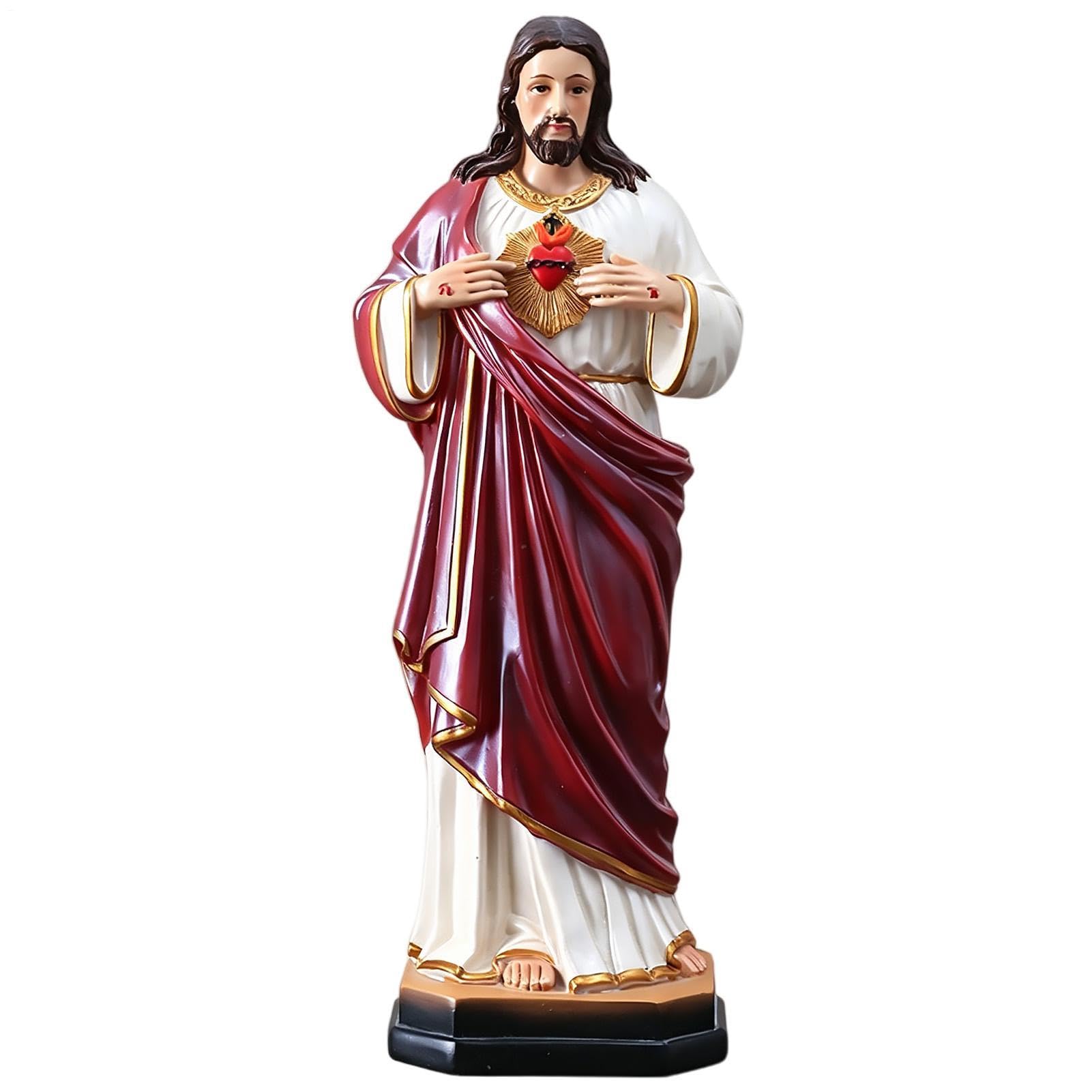 Statua Jezusa Chrystusa Religijne Sakralne Figurki Z Żywicy