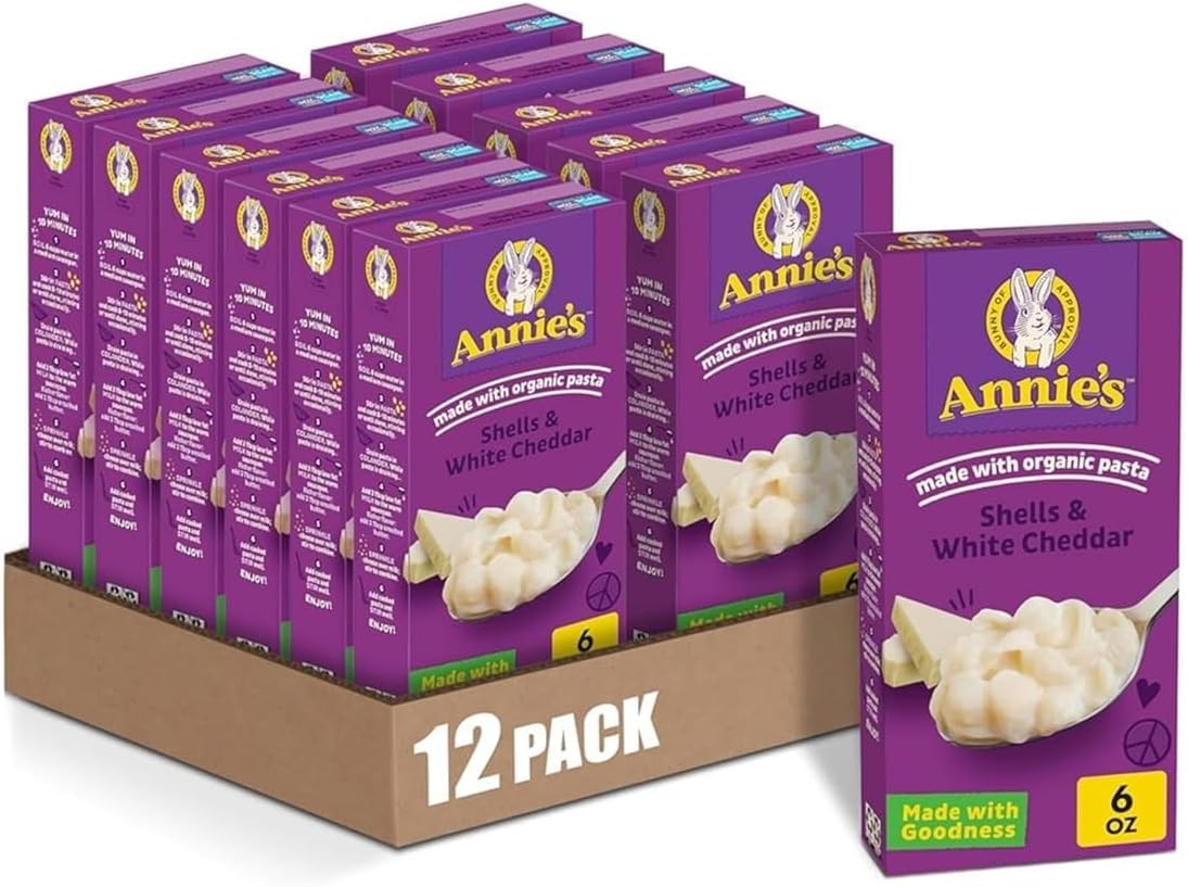 Homegrown Shells & White Cheddar 170 g (Pack of 12)