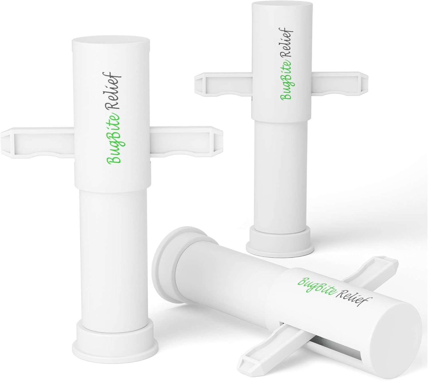 Nano shield 3 Pack Instant Pain Relief Tool, Sting & Bite Venom Extractor, Bite Relief Suction, Venom Remover, In'sect Bite Relief for Hiking Grilling Outdoors, White: Health & Personal Care