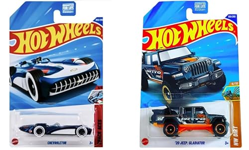 Hot Wheels Super Trasure Hunt & Regular Treasure Hunt Random Mystery Lot of 2! [1x Super TH & 1x Regular TH] Styles May Vary! 1:64 Scale Diecast Toy Vehicles