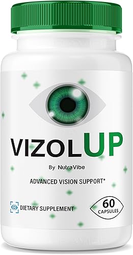 VizolUp Cápsulas  Suplemento Vizol Up con ingredientes naturales  Fórmula premium para el cuidado de los ojos para claridad visual, soporte para la