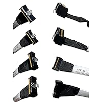 Vista 4 de Cable de 8 a 8 pines de 74 pines a 8 pines SlimSAS Host/RAID a SATA Target HD, 33.5 in (para Dell Server H750/755)