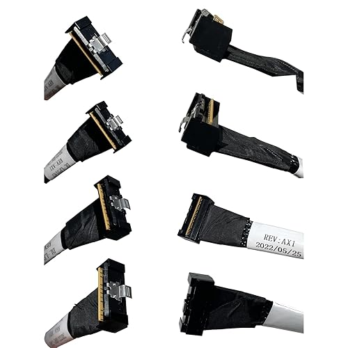 Miniatura 4 de Cable de 8 a 8 pines de 74 pines a 8 pines SlimSAS Host/RAID a SATA Target HD, 33.5 in (para Dell Server H750/755)