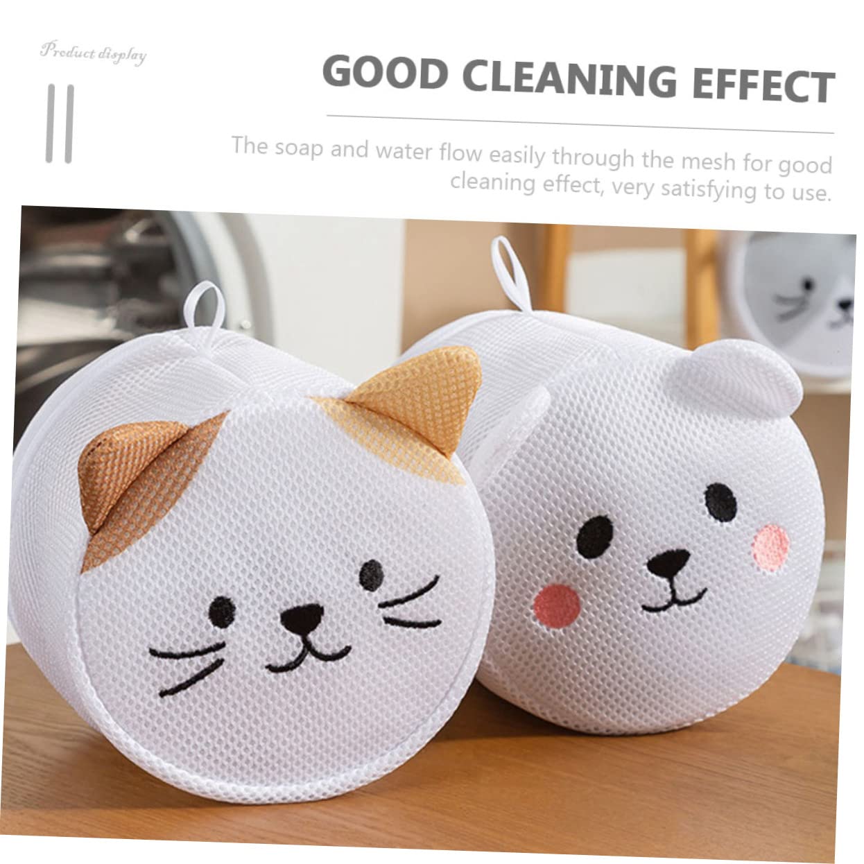 6stücke Cartoon Katzen Wäschebeutel Mesh Atmungsaktive Waschbeutel Für Unterwäsche Und Socken Für Waschmaschine Und Aufbewahrung