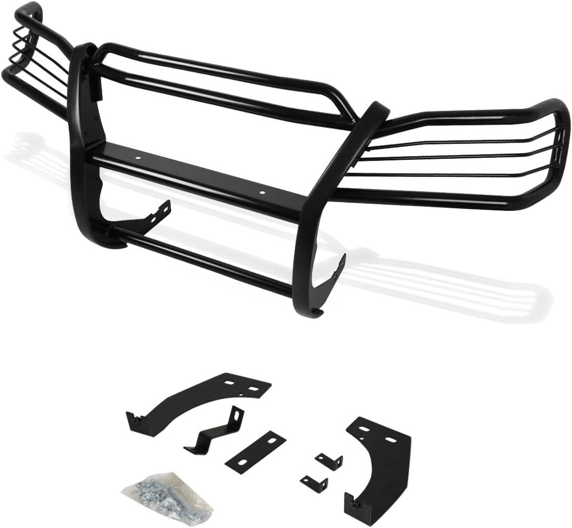 Compatible with Mercedes ML-Class W163 98-05 Front Bumper Brush Grille Guard Protector,Black