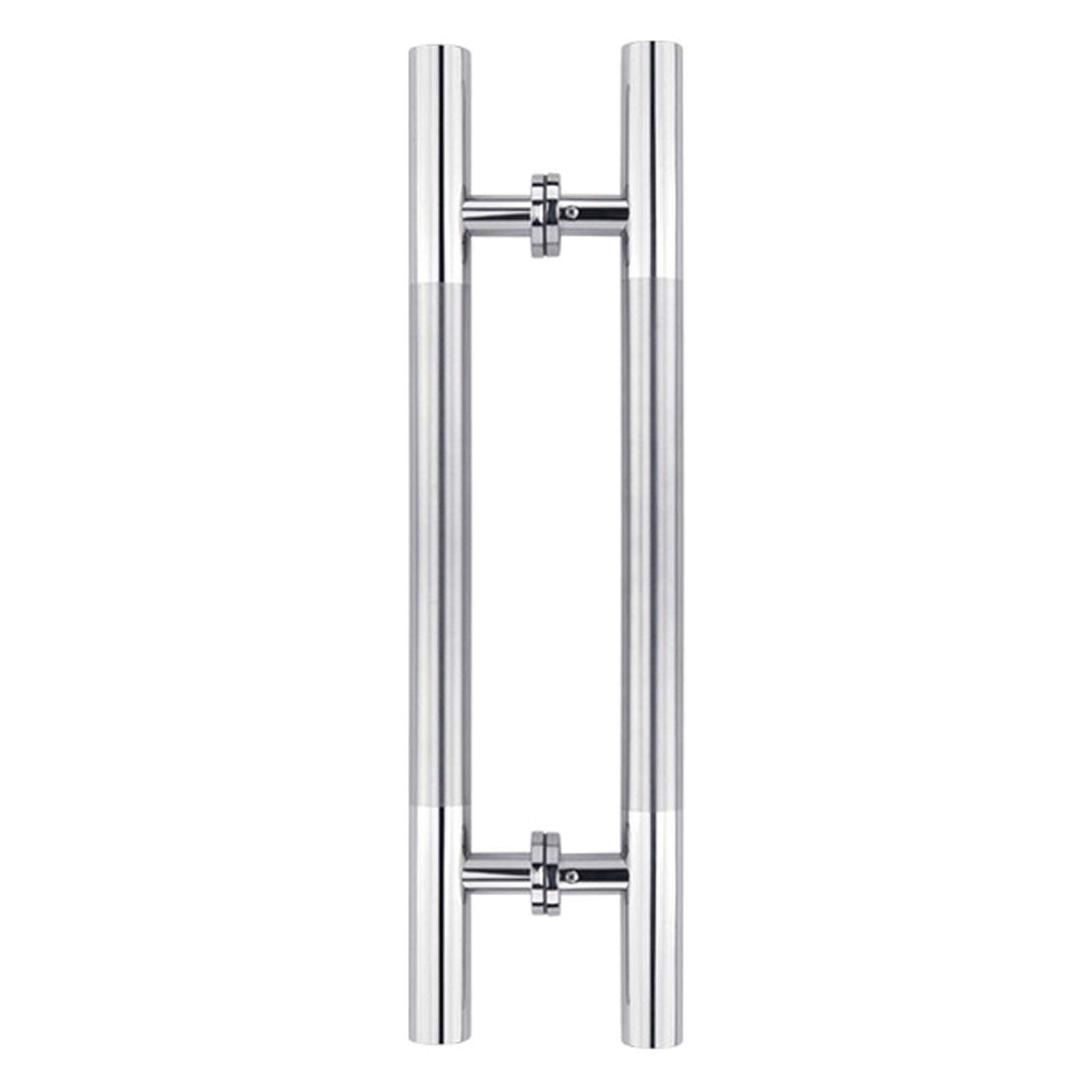 Poignées de porte en verre double côté CHEWYNP en acier inoxydable 37mm