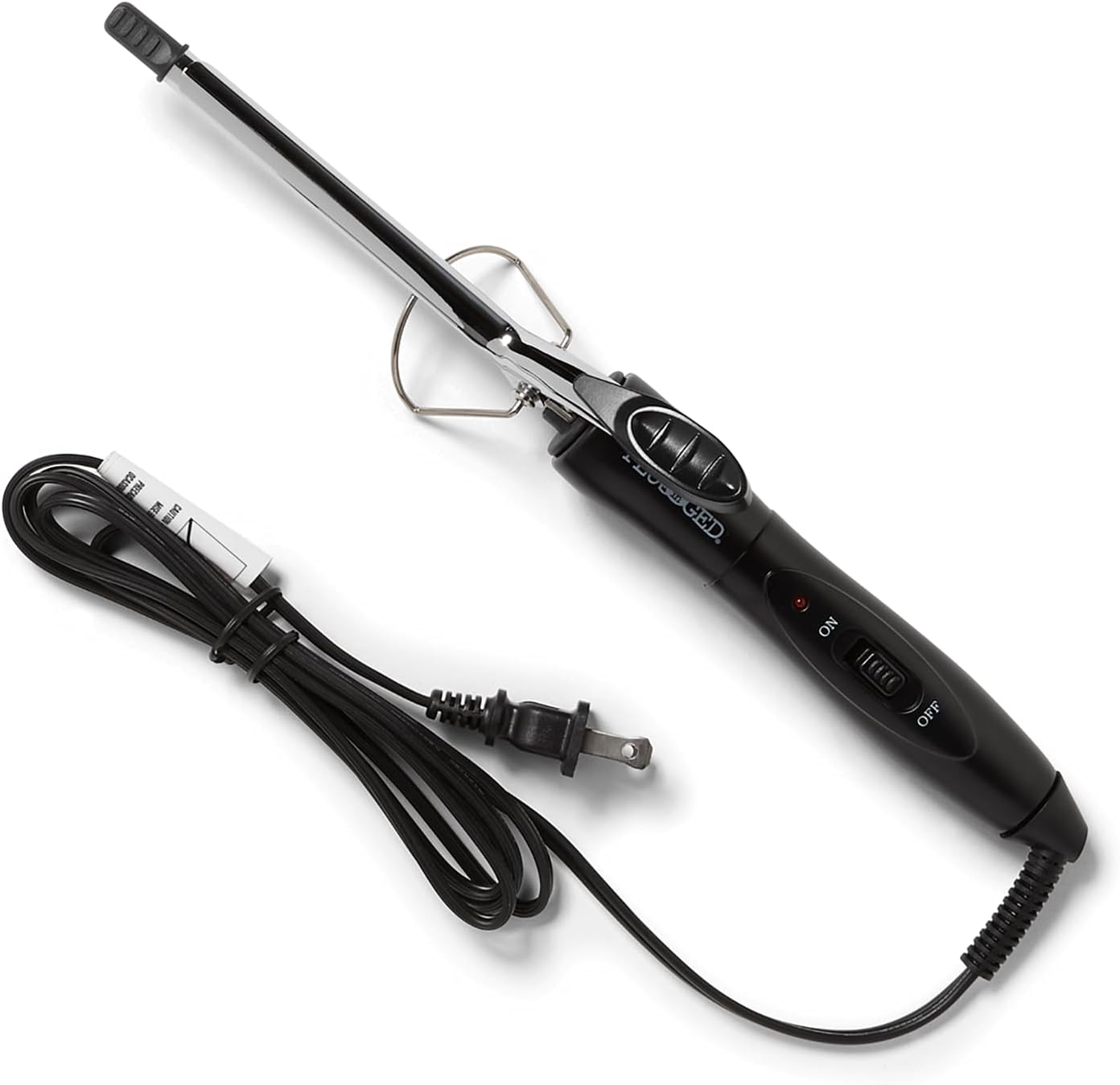 HeatMaster Chrome Curling Iron, 3/8 Inch
