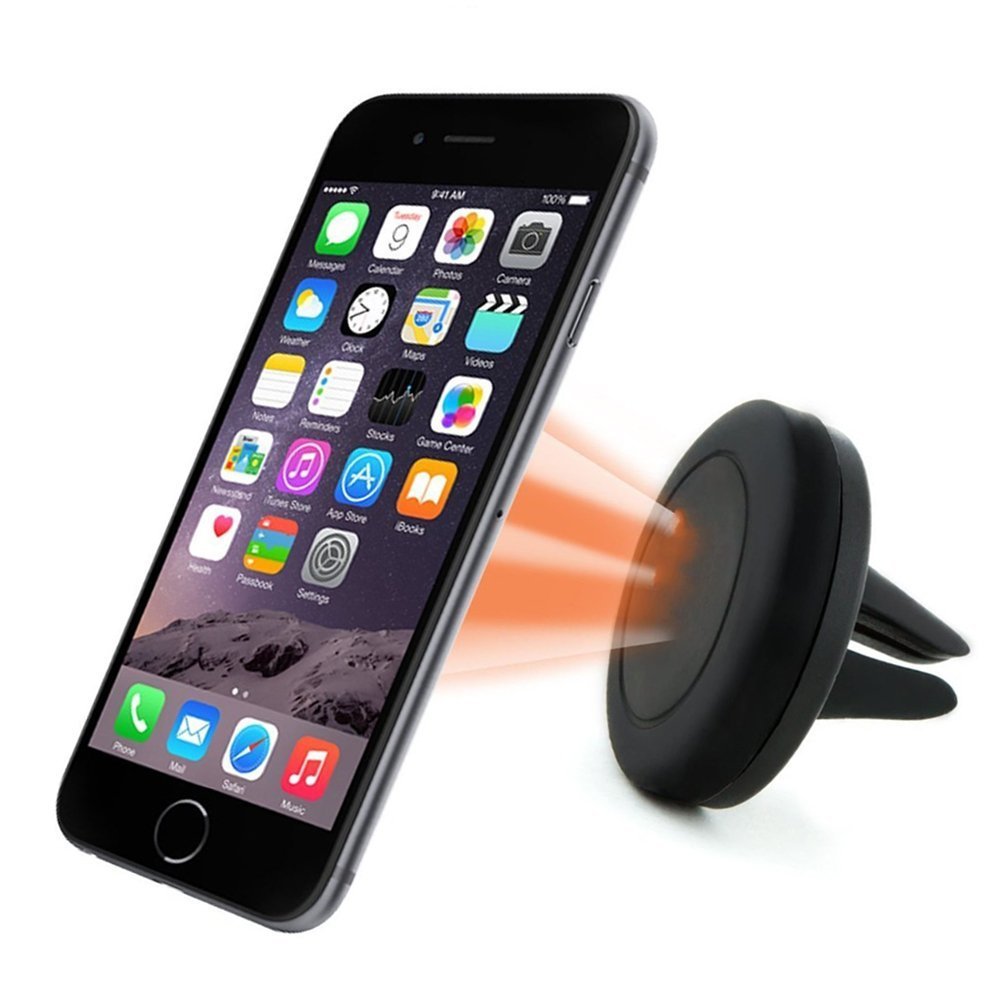 Orange Hawk Magnetic Air Vent Mount Holder for iPhone 5 5s 6 6S Plus Galaxy