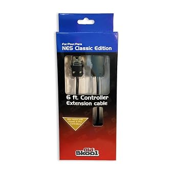 Snes Classic Controller Extension cable/NES Classic Edition Extension controller Cable - Works with Super Nintendo Classic and NES Mini