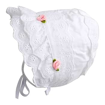 Brandonz Girl Eyelet Cotton Christening Bonnet Toddler Beanie Sun Hat Beige 756747cf 1386 4bfa 90be 8540875a0c1f.6d9c3dc9161c33c9774a6b293f9a08c3