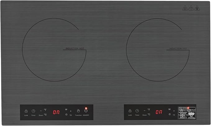 Estufa Vitrocerámica 2 Puestos 60 cm De piso 110V miniatura 4