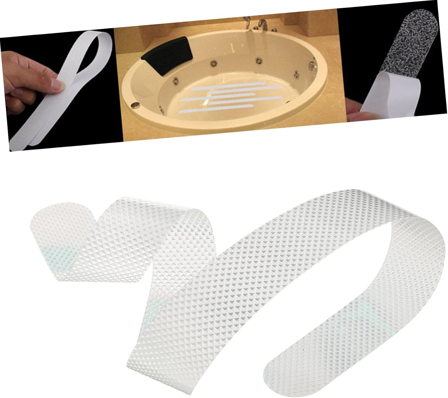 PRETYZOOM 36pcs Slip Strips Non-Slip Stickers for Bath Safety Shower Boys and Girls Bathroom Stairs Kitchen Bathtub Accessories