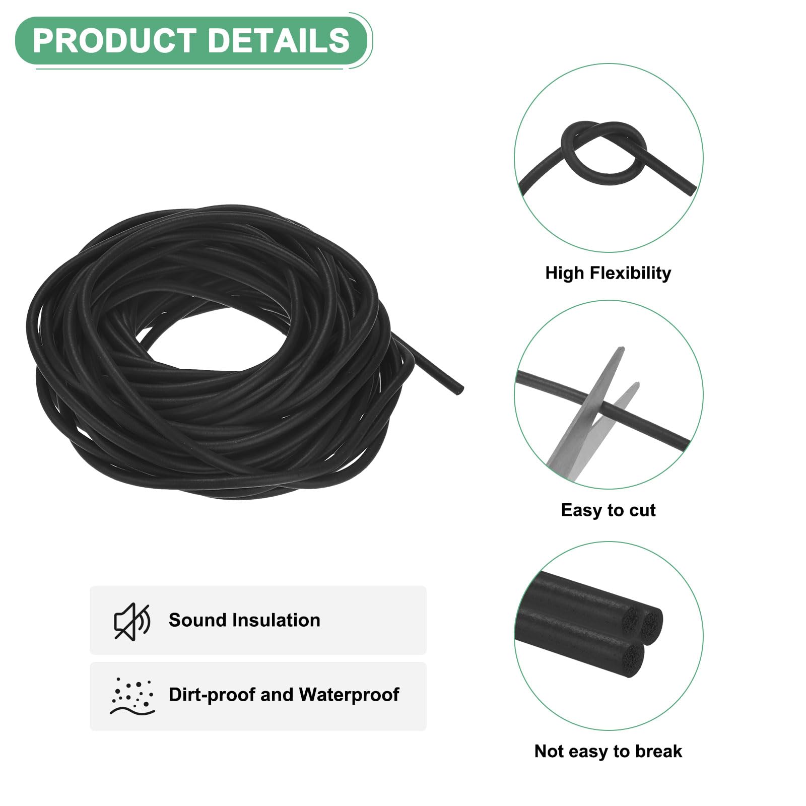 M METERXITY 1-Pack Backer Rod - Image 2