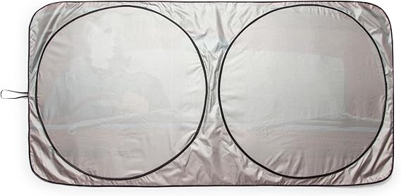 Halloween Michael Myers Horror Movie Sunshade for Windshield | Foldable Sun Visor Protector for Cars, Trucks, SUVs | Blocks UV Rays and Sun Glare | 64 x 32 Inches