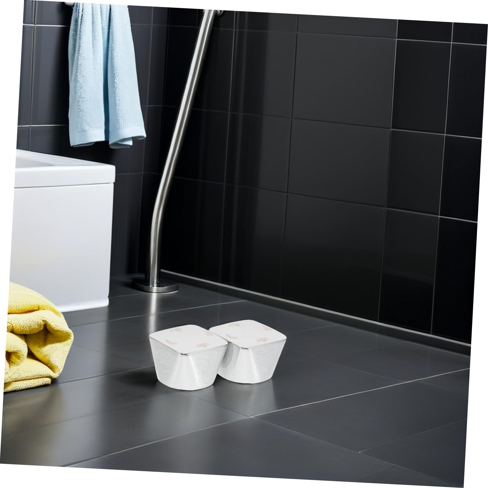 2 Pezzi Maniglia Deviatore Doccia a 4 Velocità in Metallo, Ricambio Manopola Selettore per Rubinetto Doccia, Set per Sostituzione Accessori Bagno Moderno