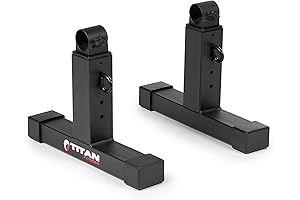 Titan Fitness Deadlift Pulling Blocks | Pair: Elevate Your Lifts for Explosive Strength Gains