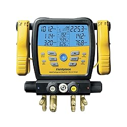 Fieldpiece SM480V SMAN Digital Manifold Wireless Data Logging Digital Manifold Wireless