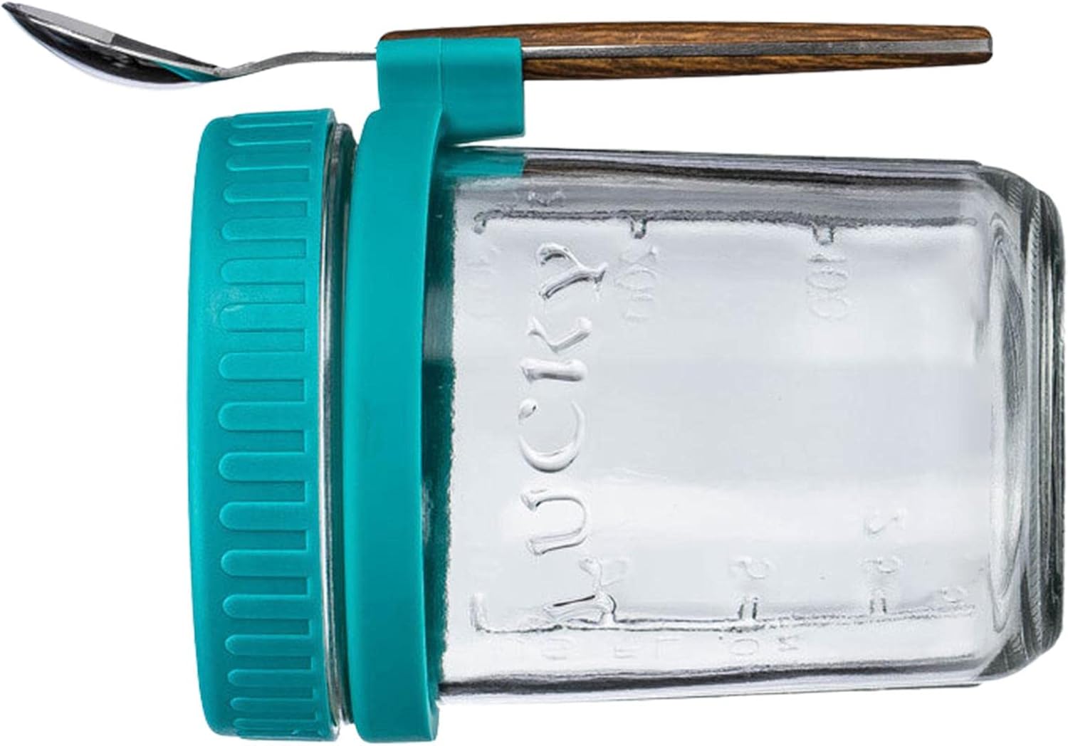 GIMOCOOL Overnight Oats Glass Jars,Overnight Oats On The Go Jars Wide