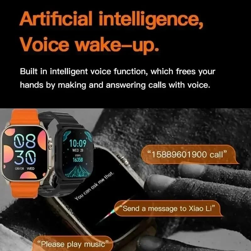 JINSHANGZI 2024 Original i8 Ultra Max Smart Watch Sport Fitness JINSHANGZI 2024 Original i8 Ultra Max Smart Watch Sport Fitness