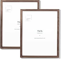Vista 86 de Opposite Wall - Portarretratos de madera de roble macizo oscuro de 16 x 20 pulgadas - Ligero, versátil e inastillable - Póster o marco de fotos