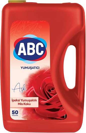 ABC DETERGENT Soft Love (Red) 5 L
