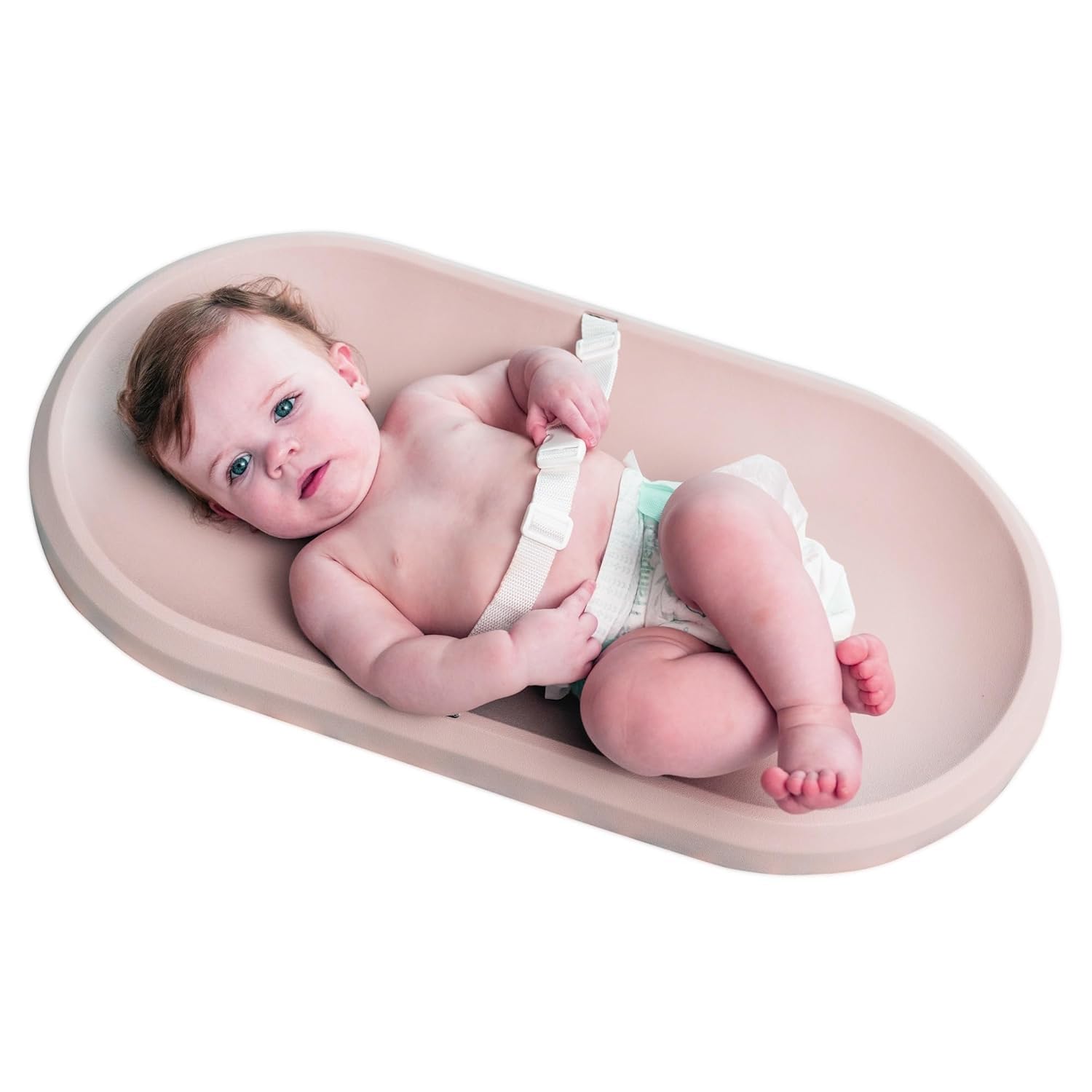 zeepops Baby Changing Pad, Waterproof & Non-Slip Changing pad, Cushioned Foam, Wipeable Changing Table pad, Liquids-Free, No Fabric Cover Needed, Less