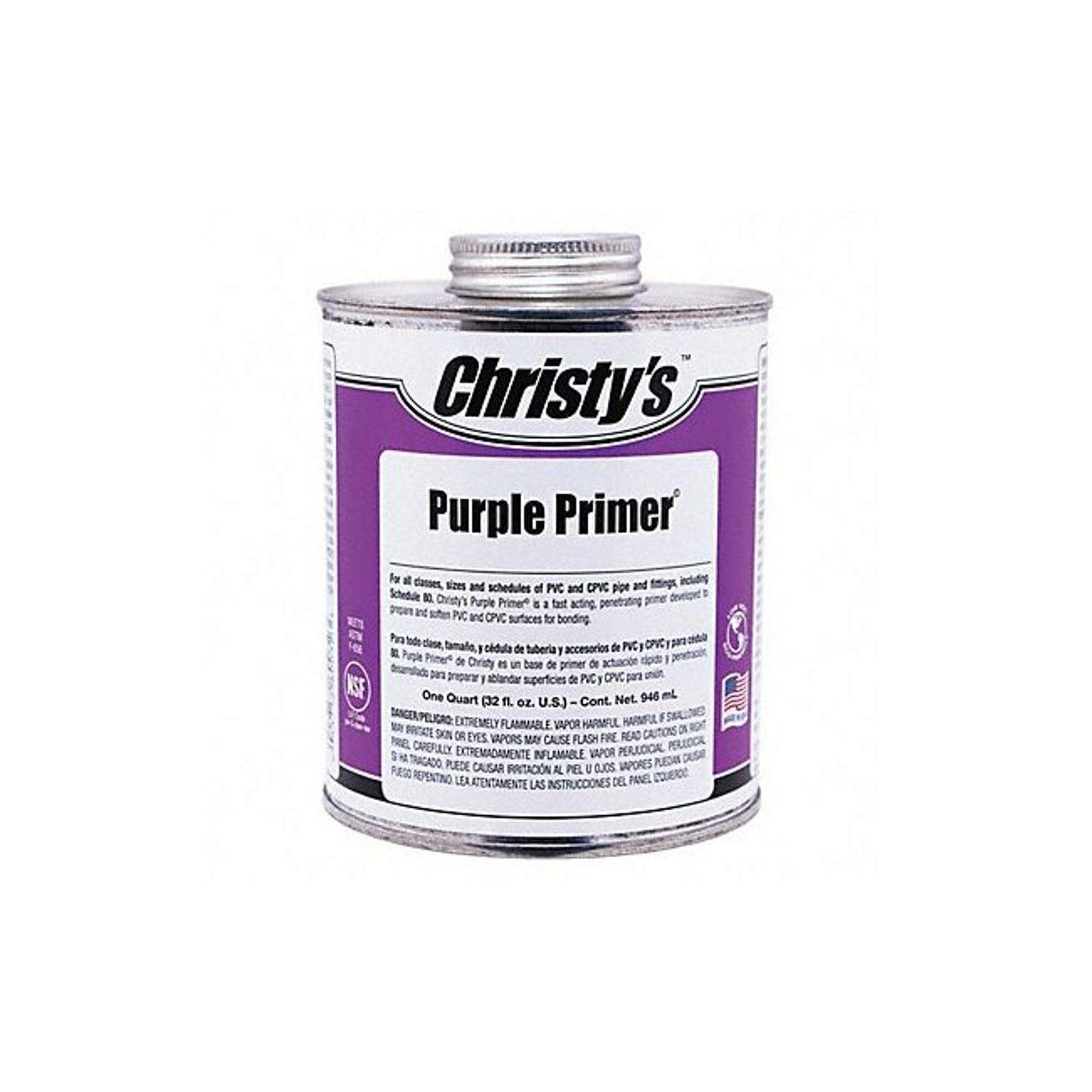 Christy RH.PURP.QT Primer Quart Low VOC, 32 fl. oz, Purple