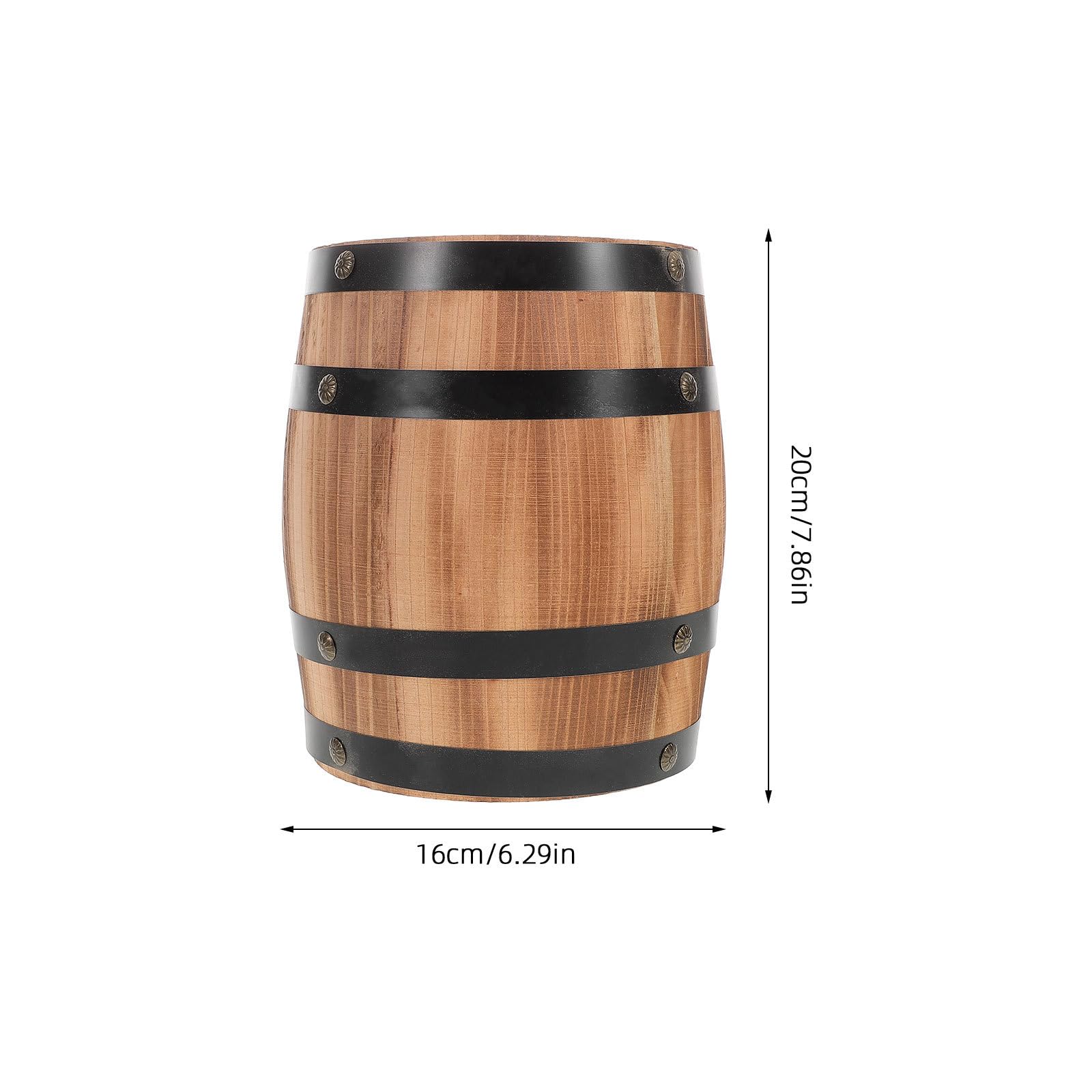 SHINEOFI Soporte de Madera Vintage Diseño Rústico para Utensilios de Cocina , Cubo Portátil y Almacenamiento Fácil para Palillos y Cubiertos en Oficina o Cocina