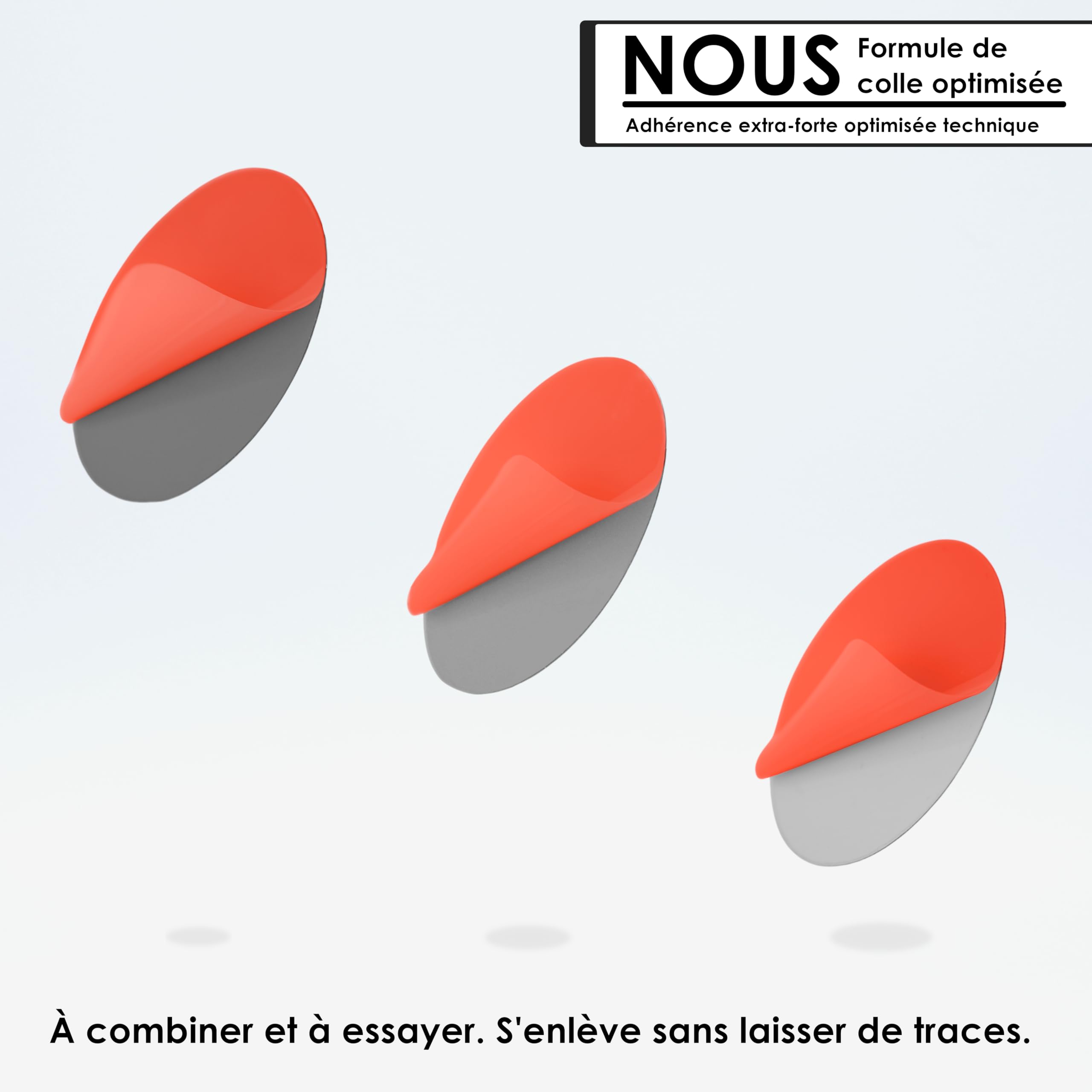 KROPP Films de Gradation Autocollants pour Lampes LED, Filtre Gris ND 299, atténuation Lumineuse, ⌀ 40 mm, 9 pièces