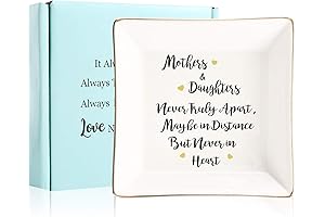 Sentimental Mother Daughter Christmas Ornament, Ring Dish