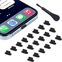 Vista 1 de 20 tapones antipolvo para iPhone 14, 14 Pro Max, 13, 13 Pro Max, 12, 12 Pro Max, 11, 11 Pro, X, XS, XR, 8, 7, iPhone Lightning puerto de carga