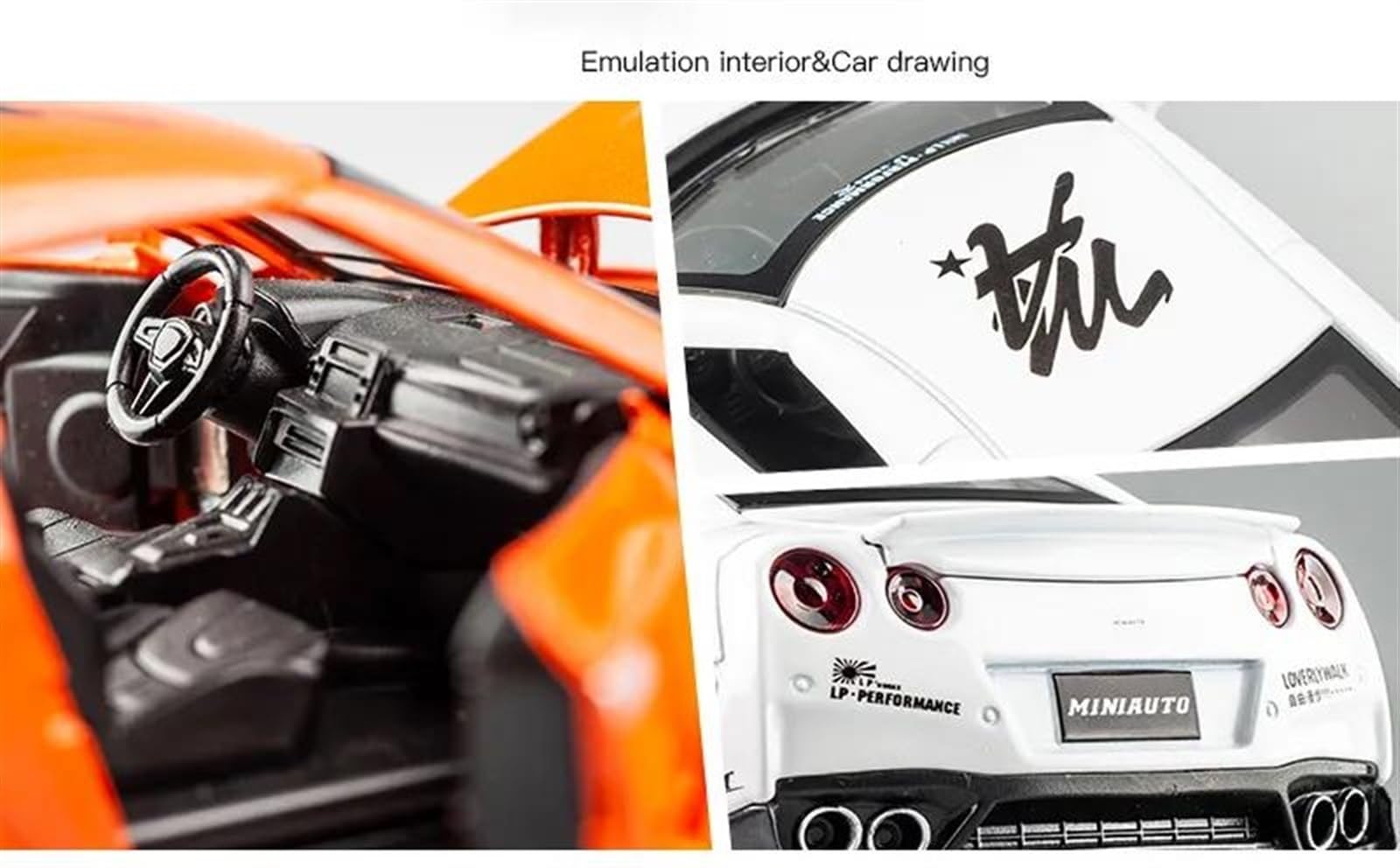 Amazon | ダイキャストカー 1:24 日産 GTR R35 ミニダイキャスト