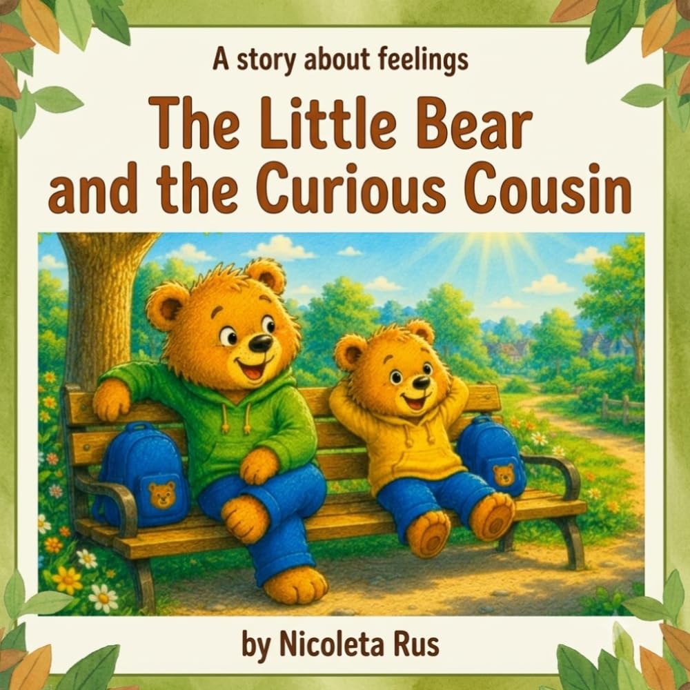 The Little Bear and the Curious Cousin: A story about feelings