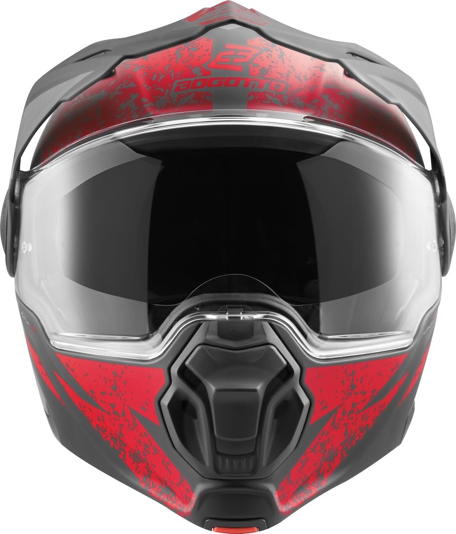 Bogotto FG-102 Safari Fiberglas Enduro Klapphelm