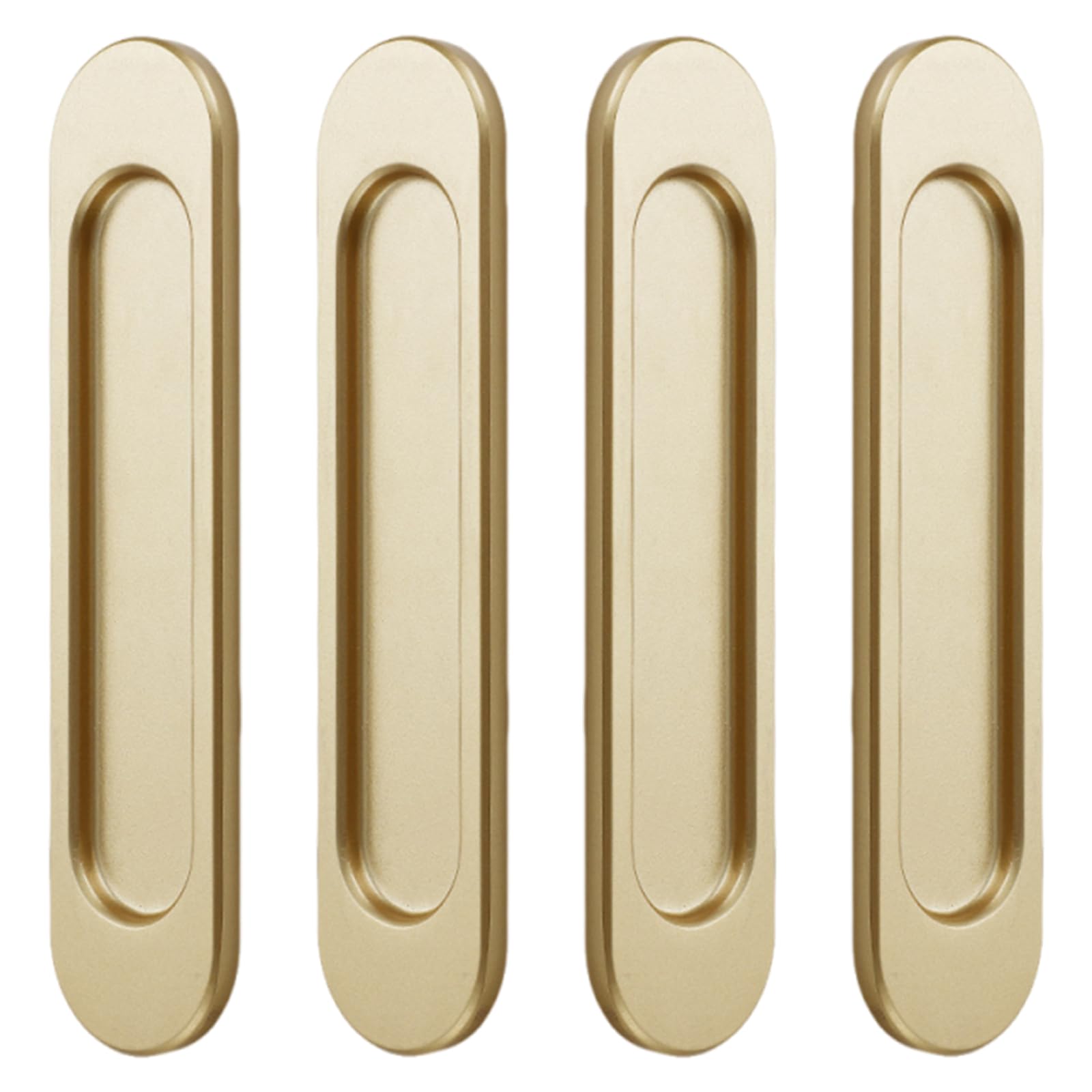 Door Handles Ovals Door Handles Auxiliary Cabinets Drawer for Wardrobes Foldable Ovals Recessed Cabinets Pull