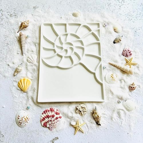 Bower Bird Porcelain Watercolor Palette Conch Artist Professional Ceramic Palette