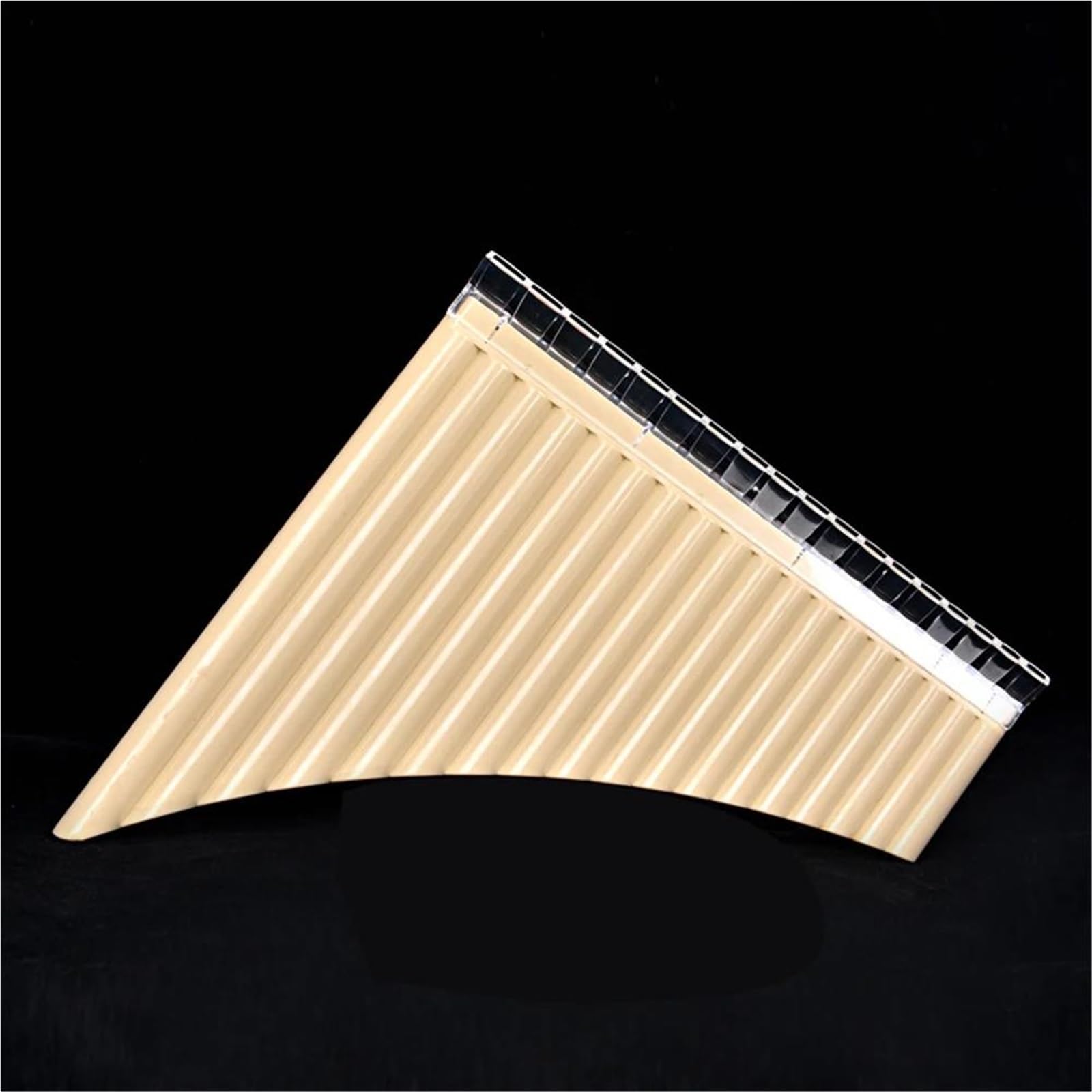 Flauto Di Pan Flauto Di Pan A 18 Tubi Flauto Di Pan Chiave C Strumento A Fiato Per Principianti Con Borsa Per Il Trasporto(Black)