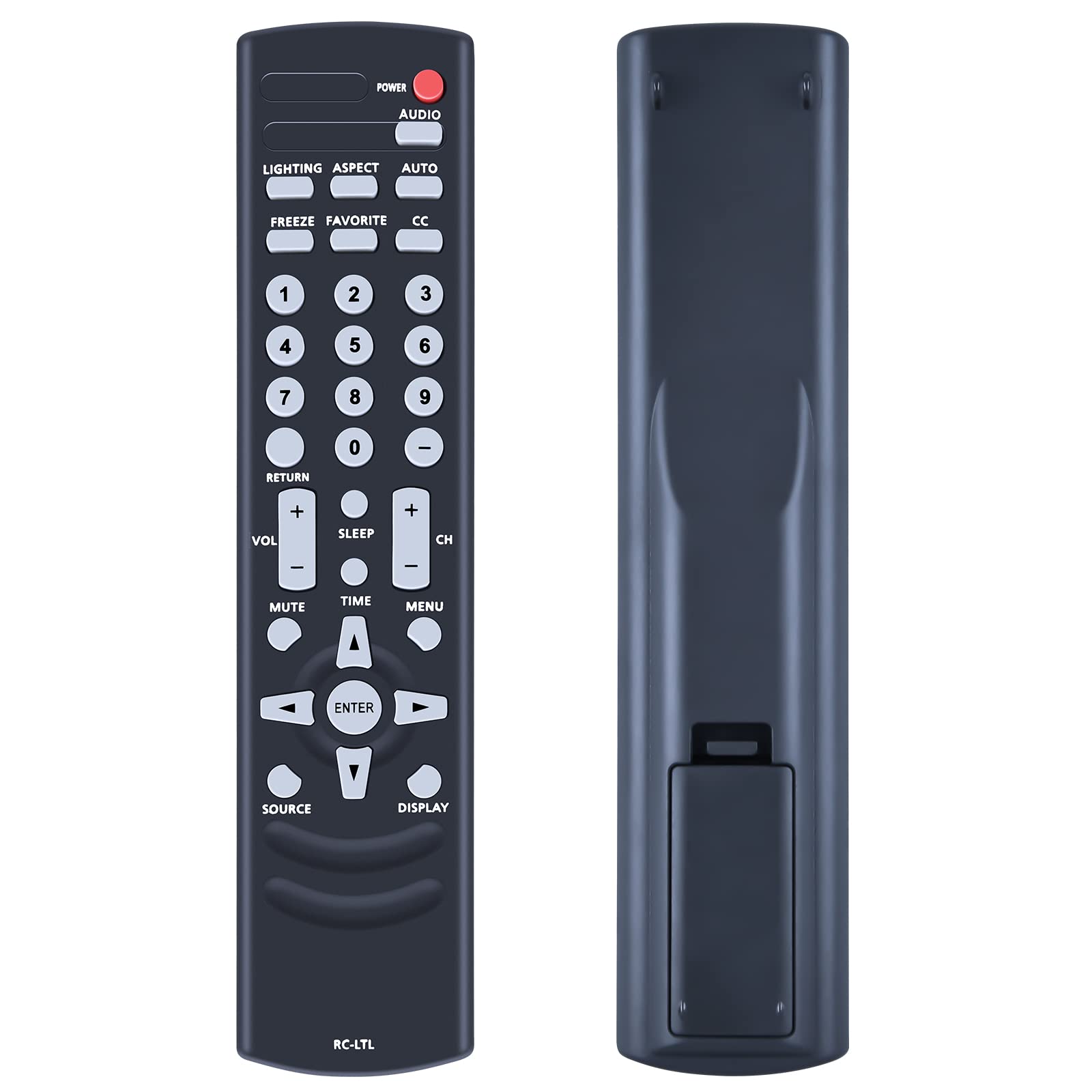 PZL RC-LTL Replace Remote Control for Olevia LED LCD TV HDTV 219H 226T 226V 227V 232S 232V 237T 237V 242V 247T 323V 327V 332H 337H 342I 427V 432-S11 432-S12 432V 437-S11 437V 442V 527V 532H 532V 542I